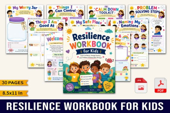 Download Resilience Workbook for Kids - Resilience Collection