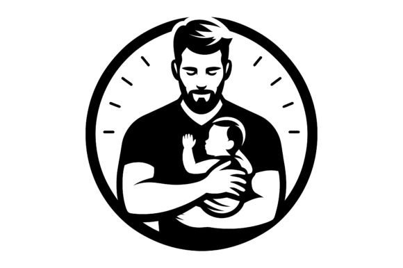 Download Father and Child Vector Illustration - Vector Collection