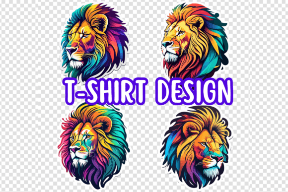 Download Set Lion, Png, Vector, Clipart - Vector Collection