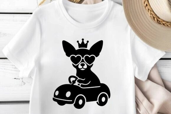 Download Chihuahua Driving Toy Car Vector - Vector Collection
