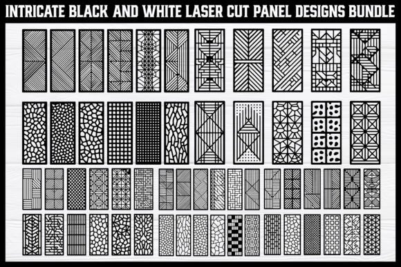 Download Intricate Laser Cut Panel Vector Bundle - Vector Collection