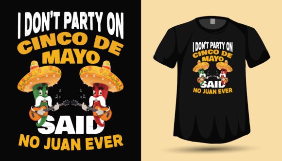 Download Cinco De Mayo Tshirt Design Png &amp; Vector - Vector Collection