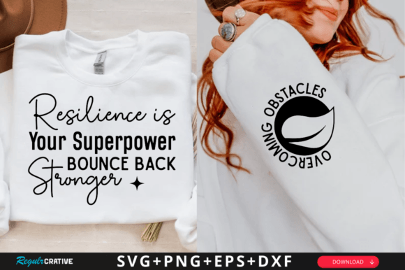 Download Resilience is Your Superpower Bounce Svg - Resilience Collection